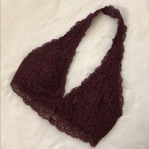 SOLD lace halter bralette